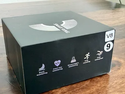 Inteligentný smart prsteň V8 - nenosený, veľkosť 9 – náhľad 5