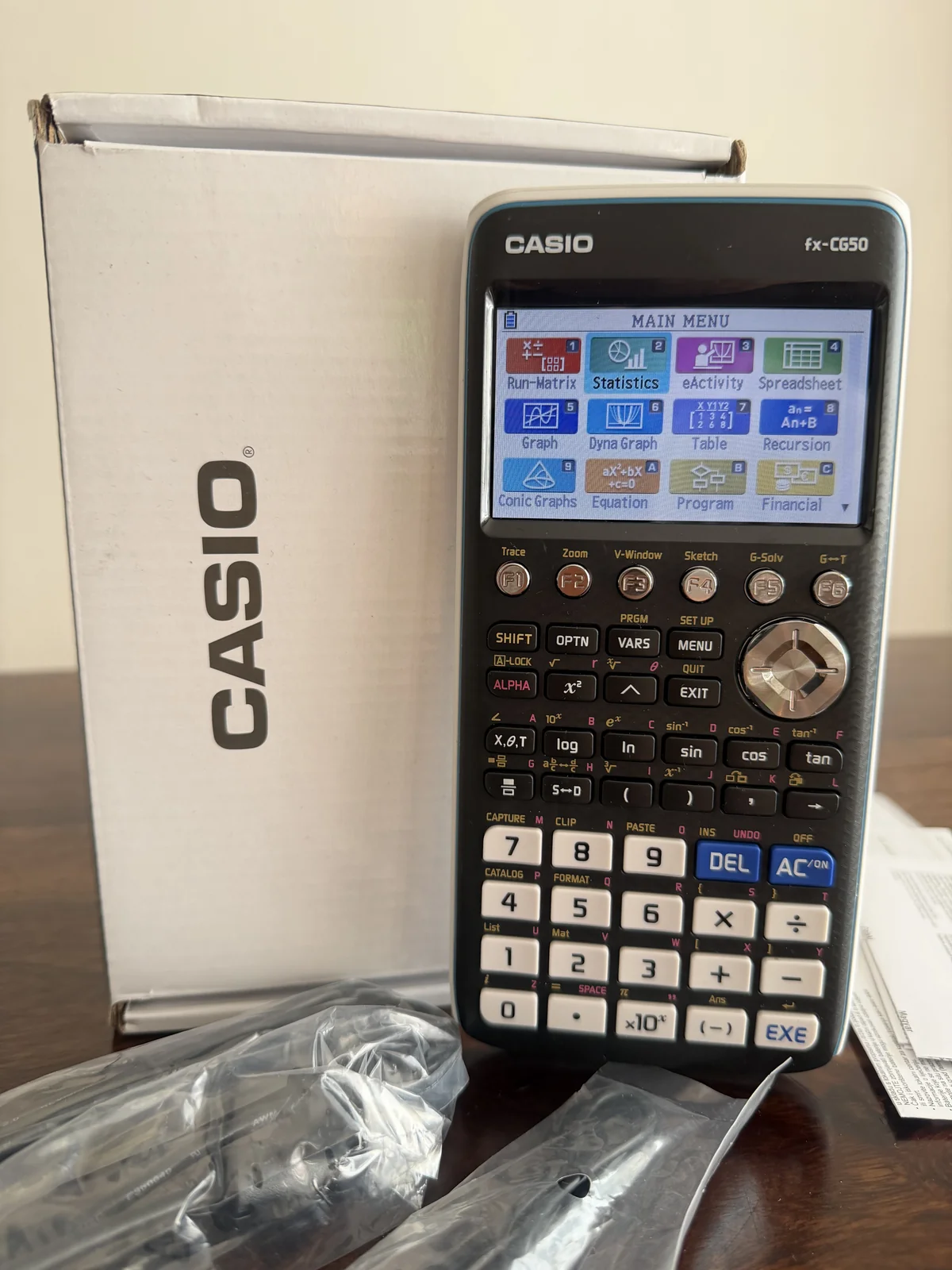 Casio fx-CG50 grafická kalkulačka NOVÁ – fotka 4 z 5