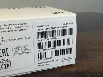 Amazfit UP open-ear sluchadla - nove, zaruka – náhľad 2